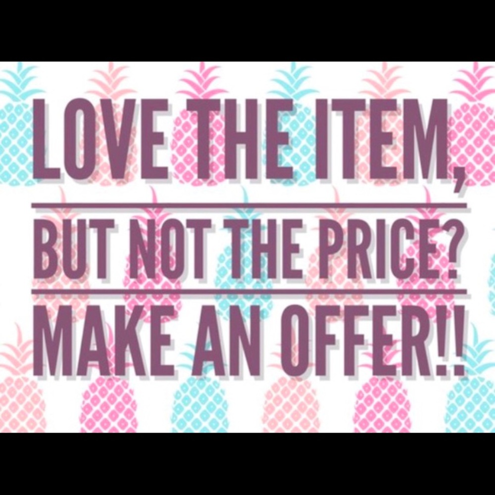 Make me an offer!